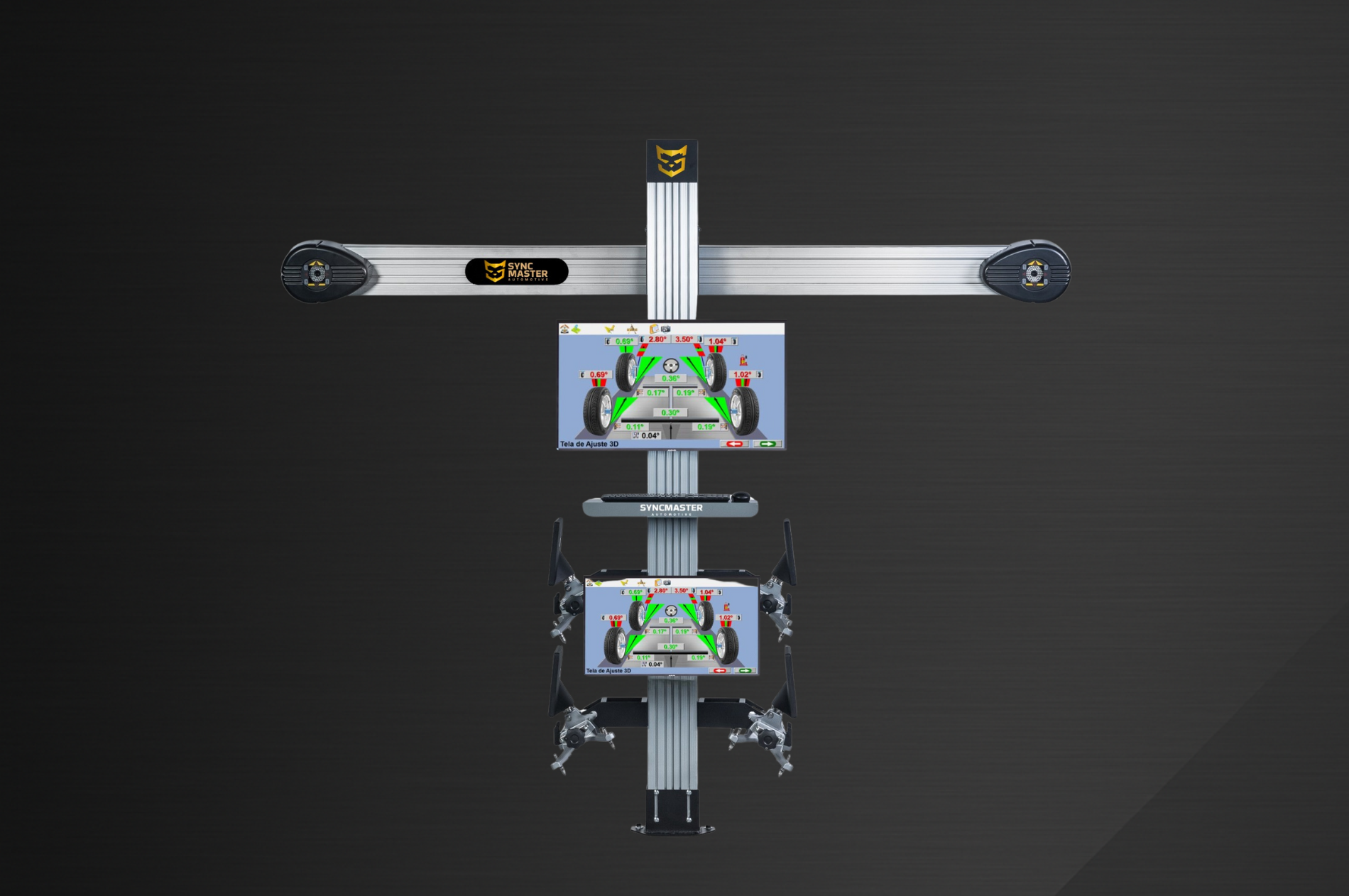Alinhador de direção 3D SyncMaster